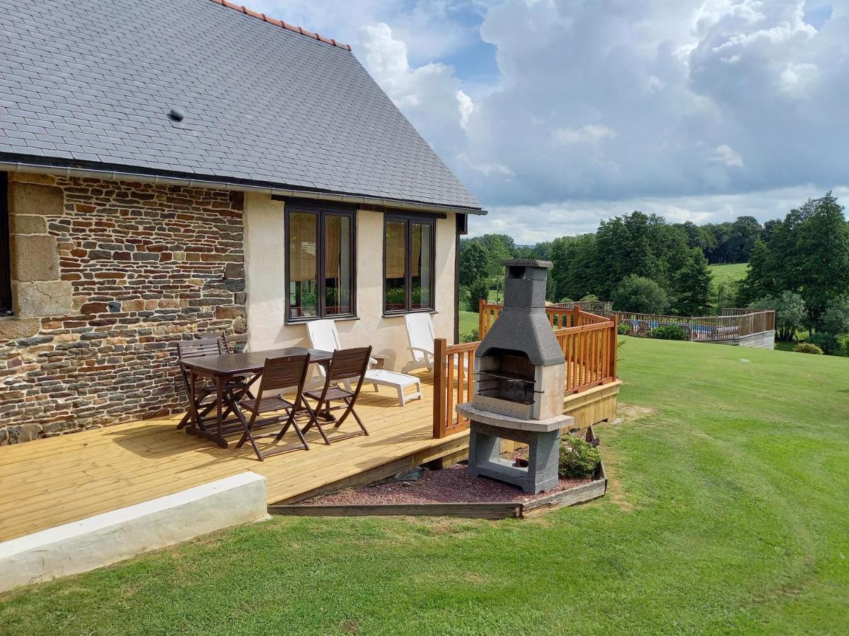 La Gasteboisiere With Swimming Pool And Games Room Le Mesnil-Adelee Exteriör bild