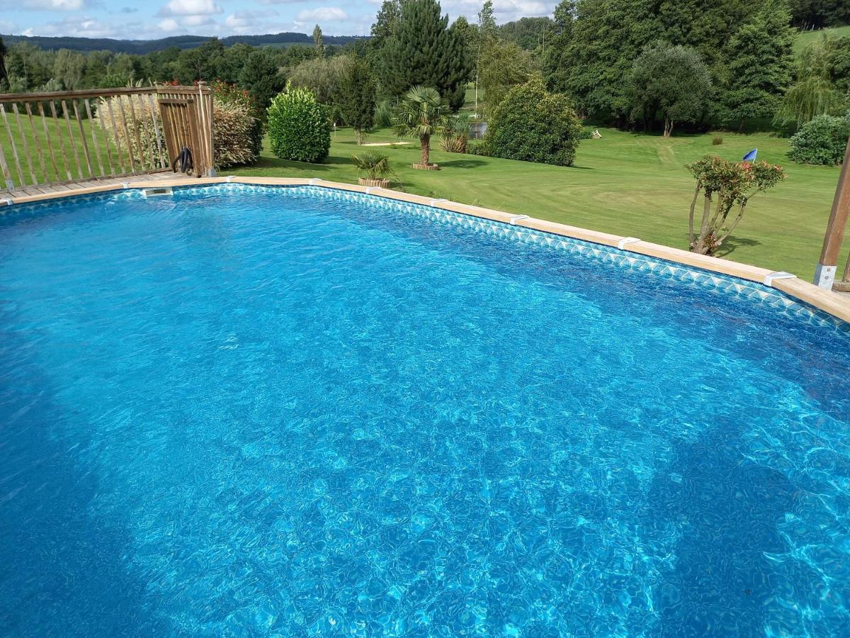 La Gasteboisiere With Swimming Pool And Games Room Le Mesnil-Adelee Exteriör bild