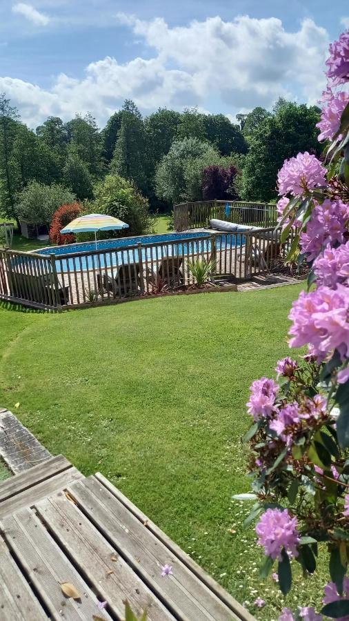 La Gasteboisiere With Swimming Pool And Games Room Le Mesnil-Adelee Exteriör bild